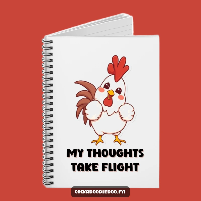 Funny Proud Rooster Notebook: Jot Down Confidence and Crowing, Perfect Gift
