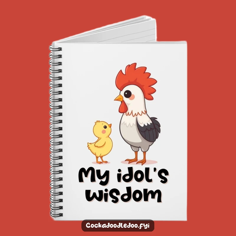 Funny Rooster & Chick Notebook: Capture Thoughts with Heartfelt Inspiration