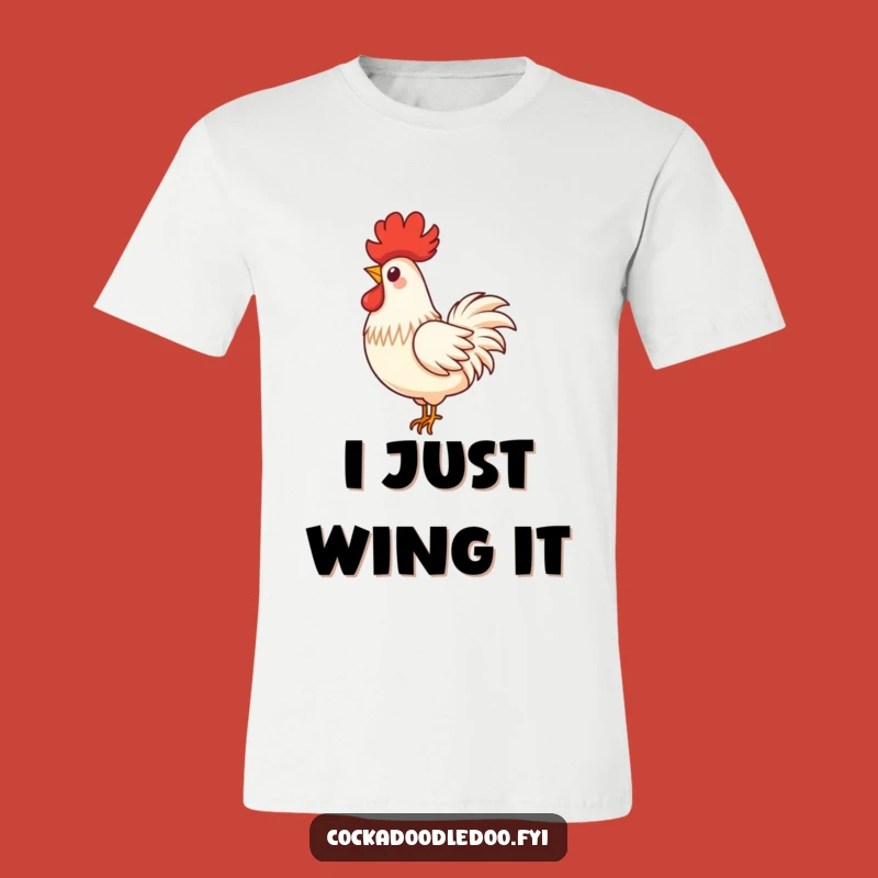 Funny Rooster Feather T-Shirt: Hilarious Gift for Lighthearted Souls